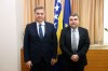 The Speaker of the House of Representatives of the PABiH, Denis Zvizdić Ph.D., met with the special representative for the Western Balkans of the Ministry of Foreign Affairs of Romania